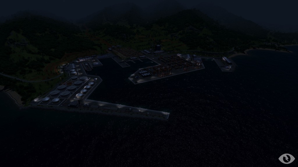 Blue Pearl Industrial port