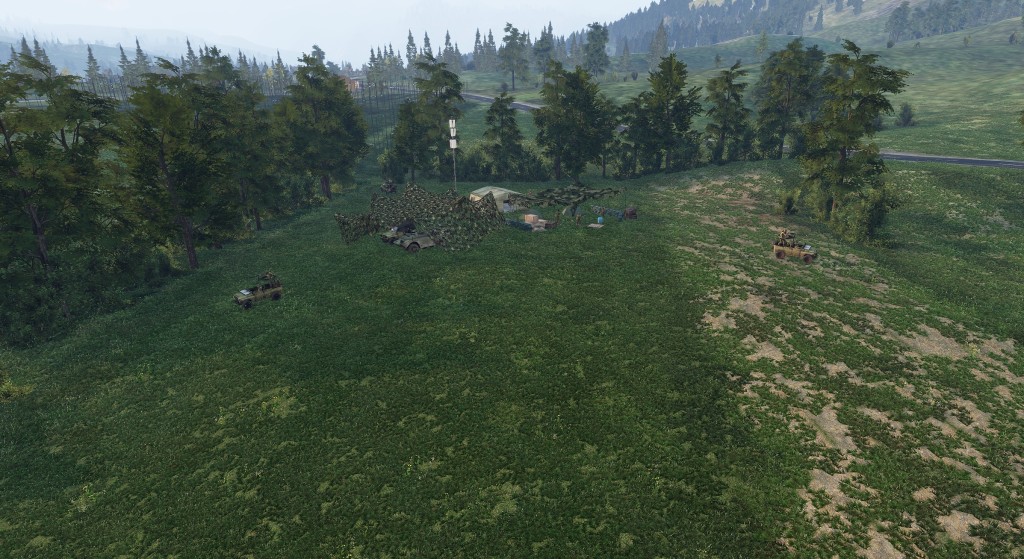 SLA Battalion HQ, in an earlier location