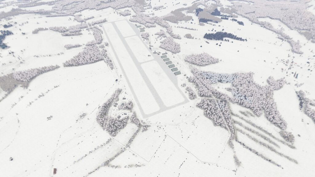 Aerial view of Airbase