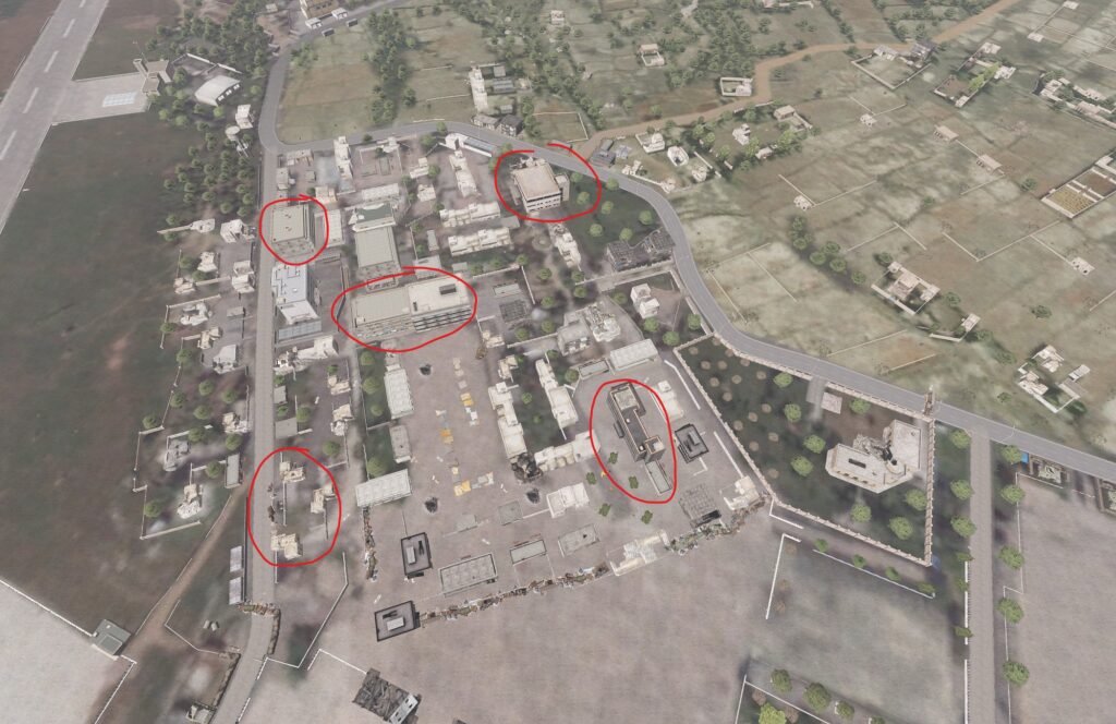 Aerial view of AO