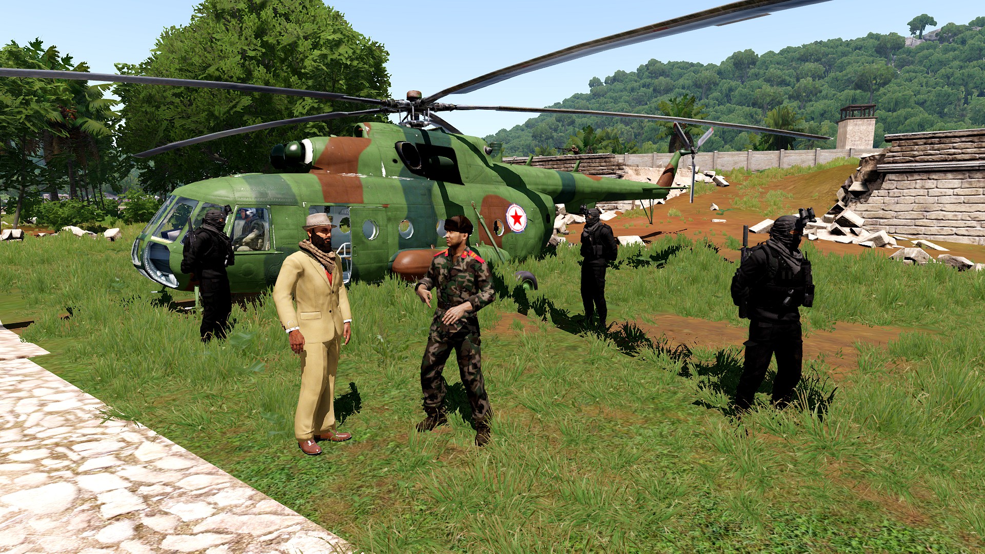 Intel: General Lee Woo Bin meeting with a unknow individual.