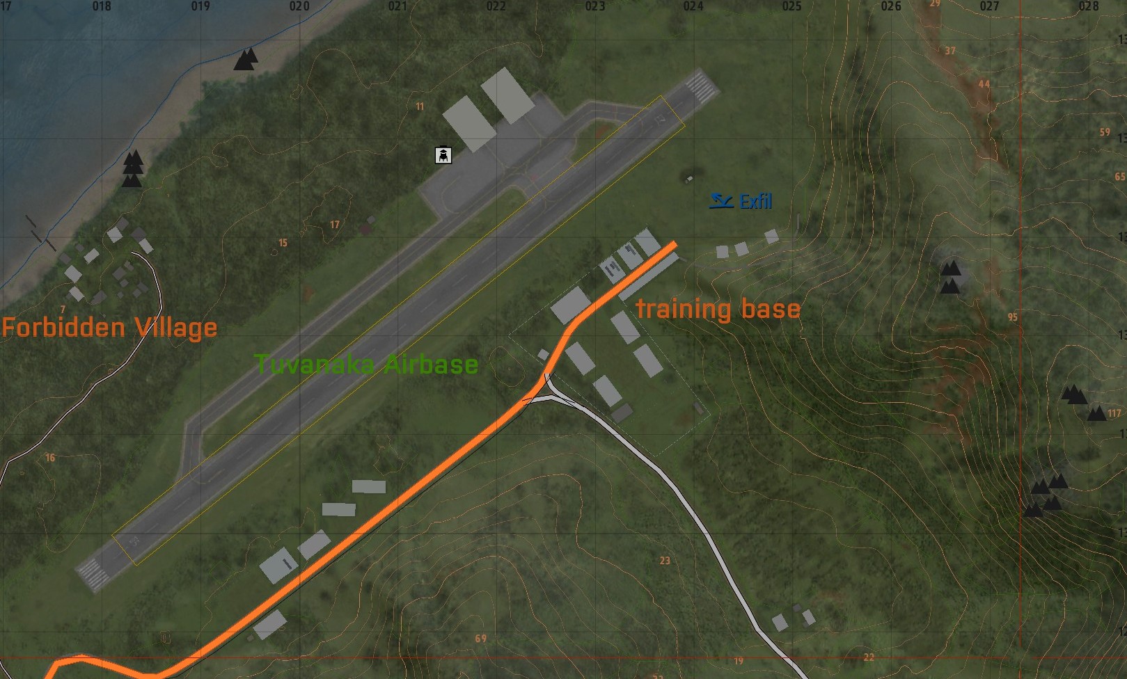 Exfil at Tuvanaka airbase